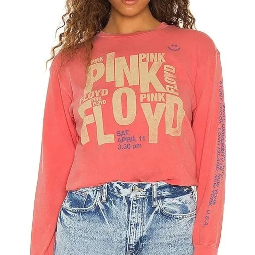 Daydreamer Pink Floyd Graphic Long Sleeve Shirt